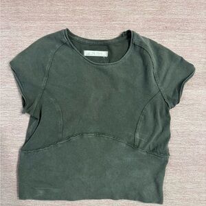 We The Free Forest Green Short Sleeve Tee